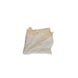 Vintage White Cotton Handkerchief Small Square Scarf Pocket Square 10x10